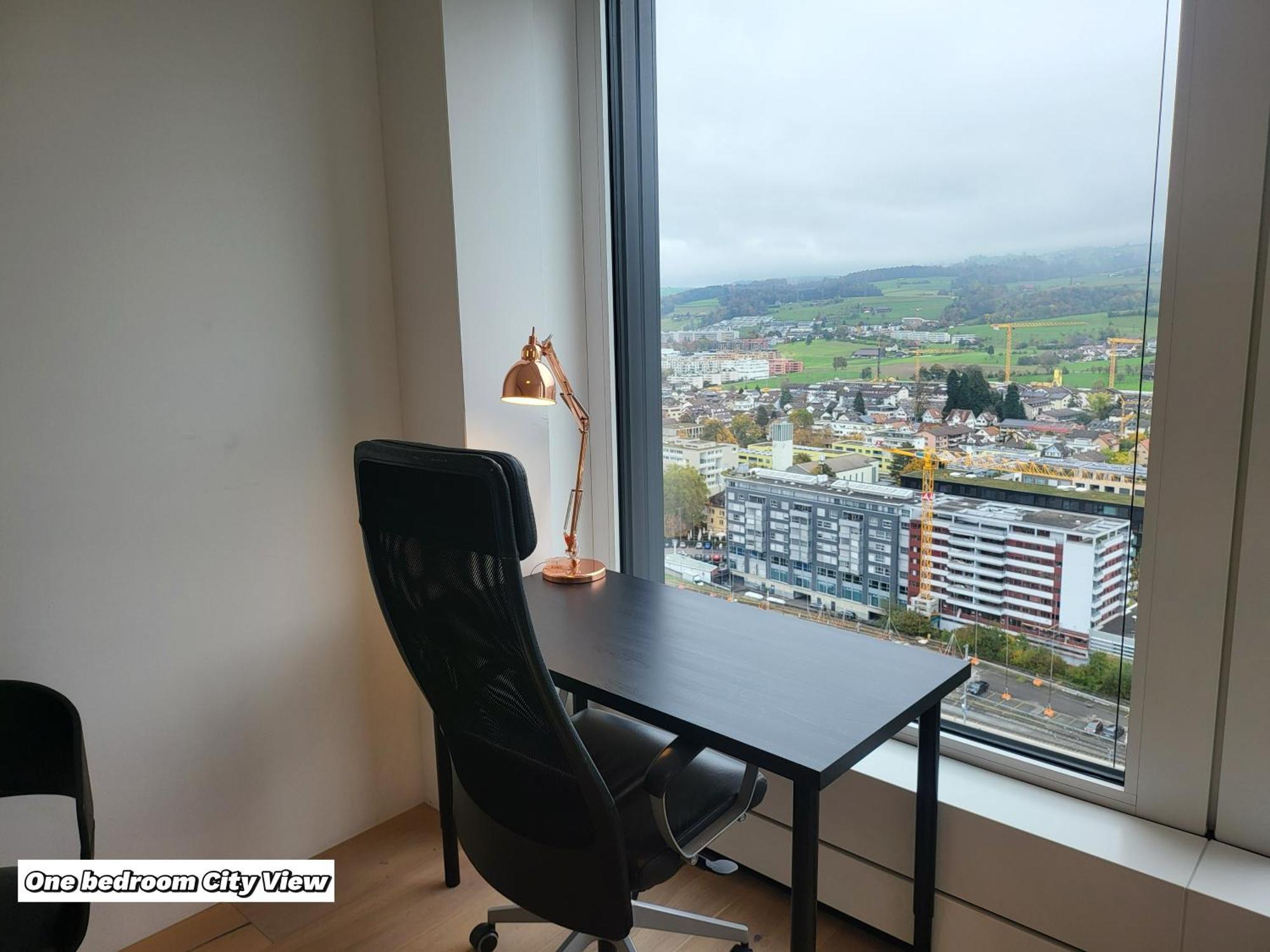 Park Tower City View Apartments Цуг Экстерьер фото