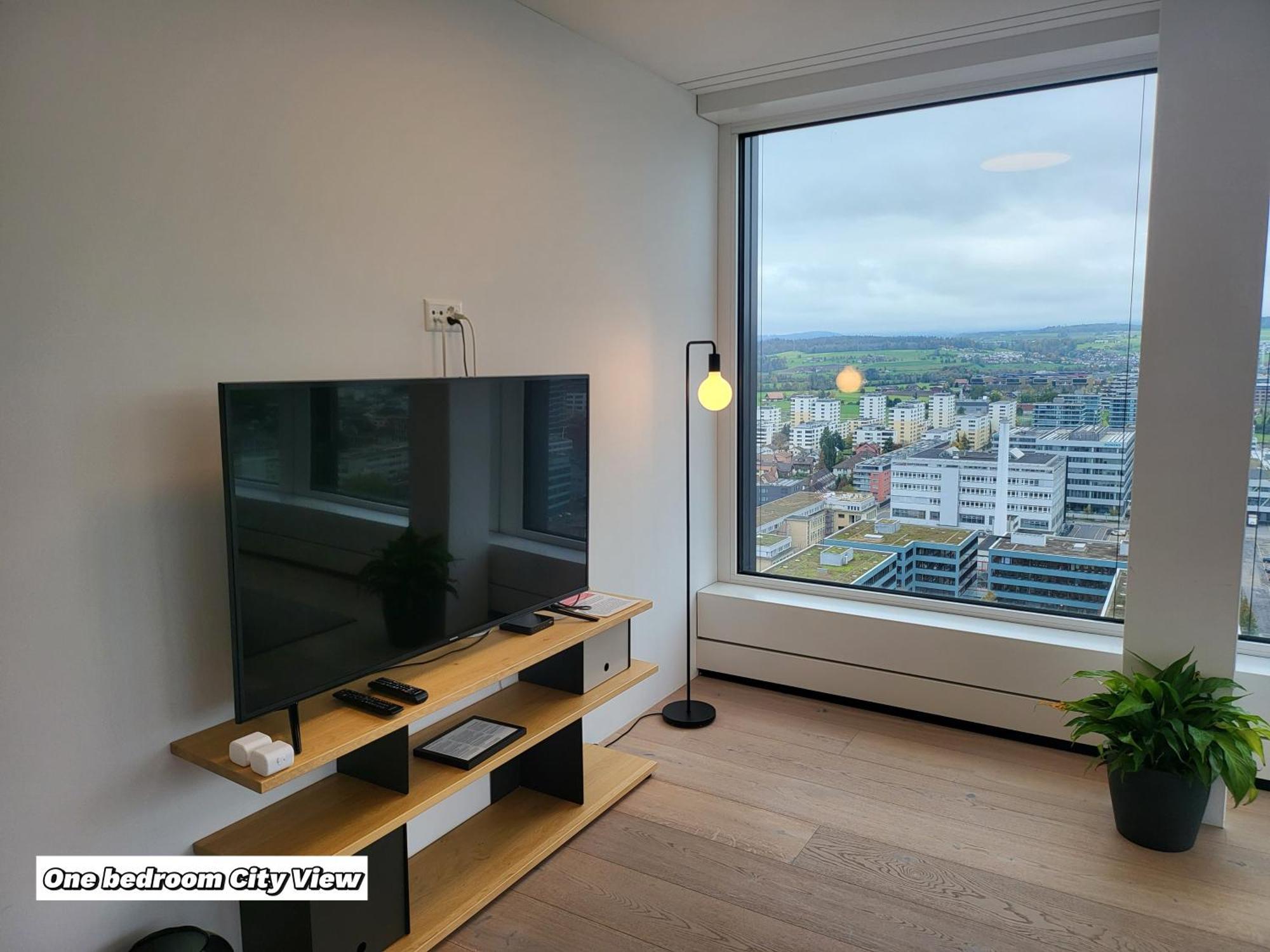 Park Tower City View Apartments Цуг Экстерьер фото